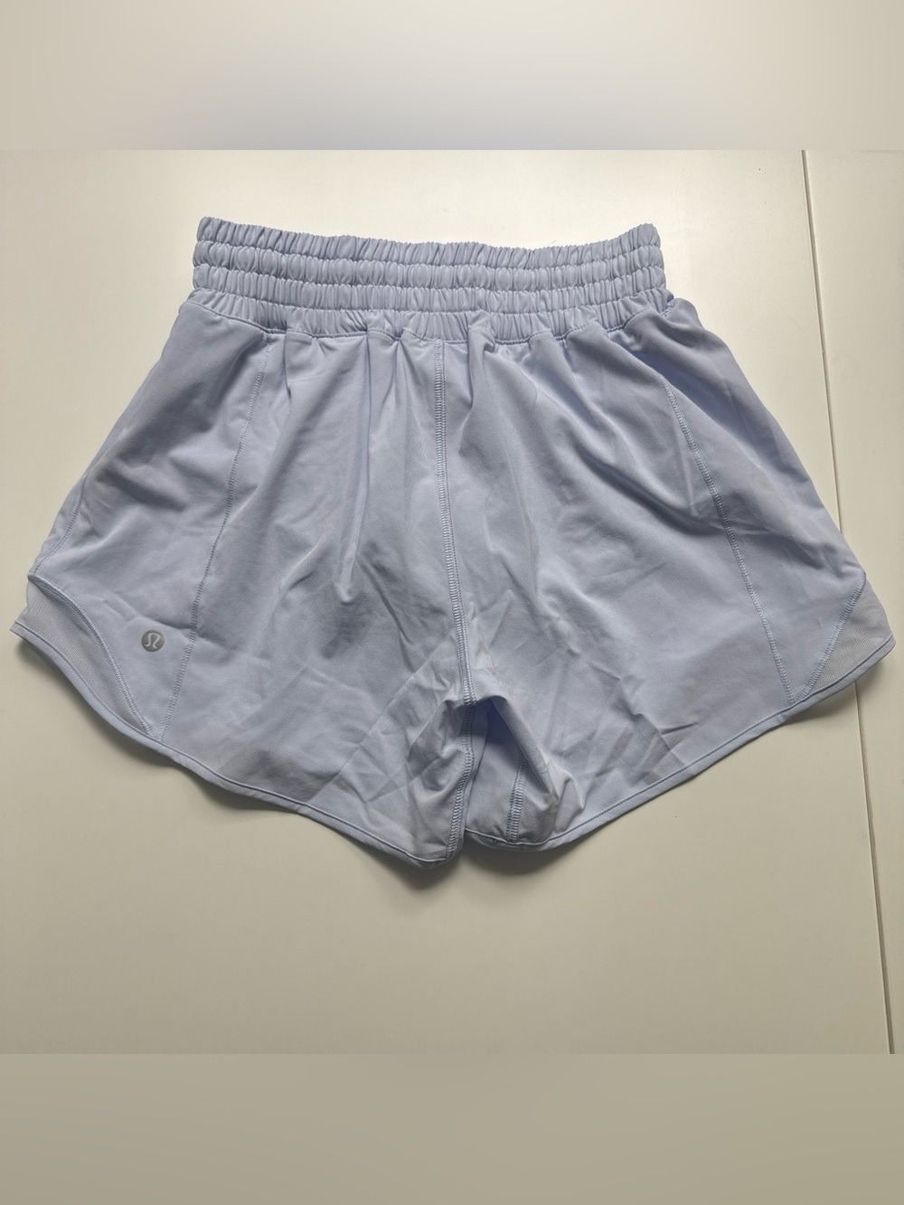 lululemon light blue hotty hot shorts - Picture 2 of 4
